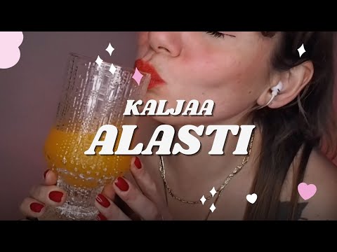 ASMR SUOMI - Kaljaa alastomana - ja hyvää kaljaa onkin!