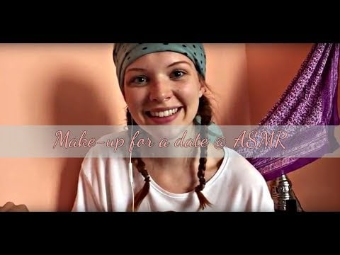 Smink randira barátnőnek @ ASMR /Doing make-up to my friend for a date - roleplay