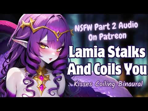 🖤 Captured And Coiled By Sweet Yandere Lamia [F4M] [Monster Girl] [Kisses] [3Dio Binaural] [ASMR RP]