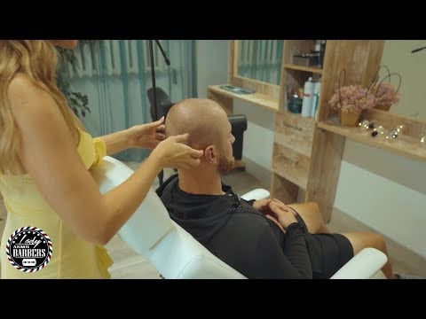 Soft Embrace ASMR Massage by Barber Lady Irene for Men