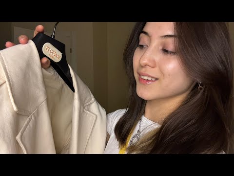 ASMR| Clothing Store Assistant Assists You. Typing || Scanning || Fabric sounds *soft spoken*