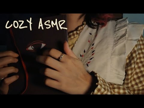 ASMR caseiro (tapping em objetos aleatórios, sons de boca e hand movements)