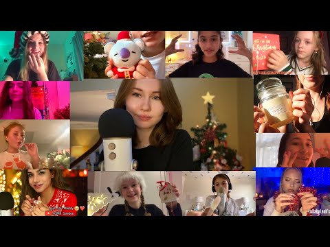 ASMR~My Subscribers Try ASMR Holiday Edition!🎄✨❄️