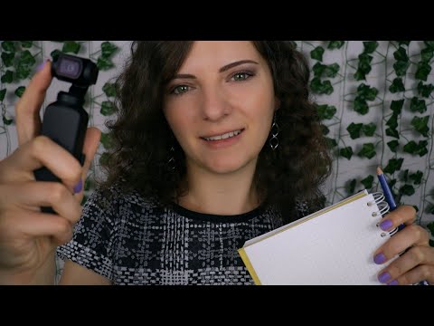 ASMR | Sketching You ✏️ Photoshoot and Measuring You