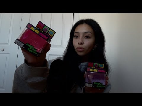 asmr | unboxing a new trigger! (tapping, scratching, sticky sounds)