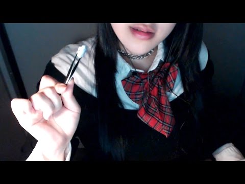 Eng Sub [Korean ASMR] 친구에게 귀청소와 안마 Ear cleaning for friend RP, Massage