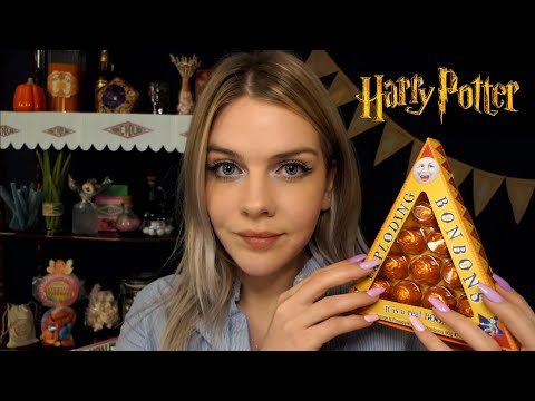 ASMR RP 🍬 Vendeuse chez HoneyDukes 🍭 (vrais bonbons de sorciers)