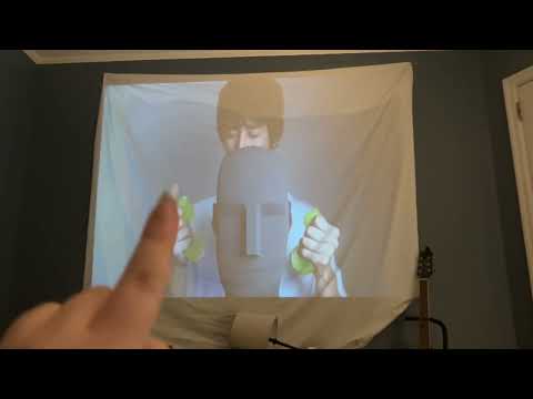 Tracing @jojoasmr with mouth sounds and tapping asmr