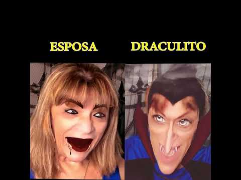 DRACULITO EN EL MES DE OCTUBRE #29🧛‍♀️CON LA ESPOSA | HALLOWEEN🧛‍♀️#shorts #cortos