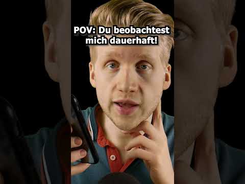 ASMR - POV: Du beobachtest mich dauerhaft! #shorts #asmr #roleplay #deutscheasmr