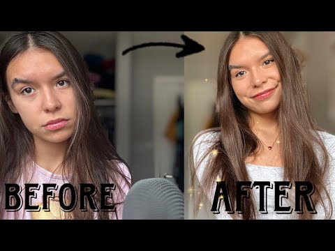 Whispered GRWM ASMR | Huge Glow-Up ✨