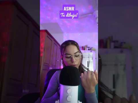 ASMR ROLEPLAY TE DIBUJO!✍️🏼 | (Visual + writing) | ASMR español para dormir | #asmrshorts  -Pandasmr