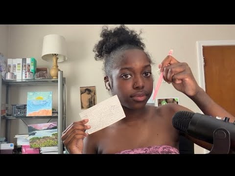 ASMR Study With Me (NO TALKING + Gum Chewing)