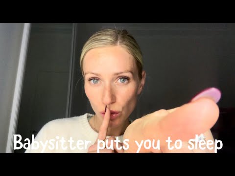 ASMR Bossy Babysitter Puts You To Sleep 😴