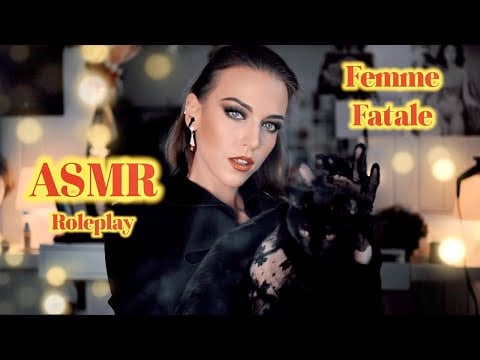 ASMR Gina Carla 😈 Femme Fatale Roleplay  Seductive Whispering