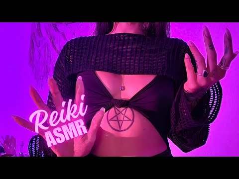 Reiki ASMR energy cleanse l calming l finger fluttering l hand movements l hypnotic l lofi