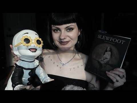 ASMR | Spirit Halloween 2025 & Book Haul 🎃📚 tapping, tracing, etc.