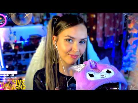 ASMR EN VIVO✨ | COSQUILLITAS en el cerebro 🎧😌 | Buen descanso