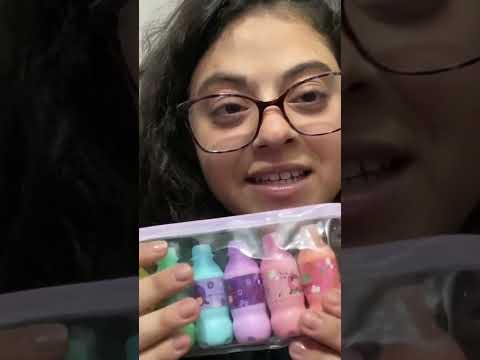 ASMR - Tapping em marca texto