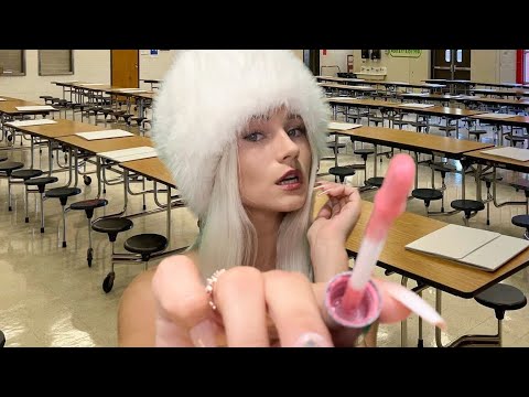 ASMR Eastern European Exchange Student Fixes Your Horrible Makeup Before Class (Accent)