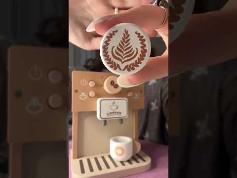 Wooden Coffee ☕️ ASMR ITA #asmr #asmrita #shorts #coffee #wood