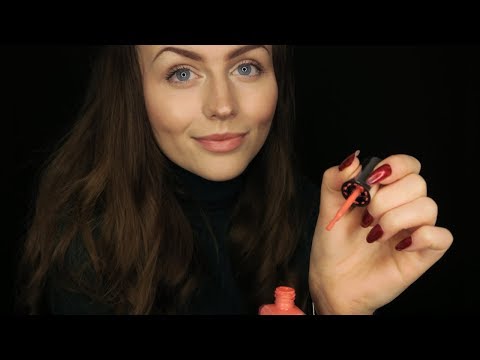 ASMR~  Let me paint your nails roleplay +[GIVEAWAY]