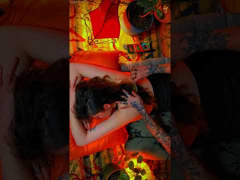 Ultimate relaxation Light touch ASMR massage 💆‍♀️ #asmr #shorts