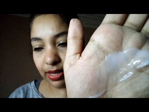 ASMR Cuidando de você após um dia de praia: Hidratante na pele ressecada+massagens+cuidados cabelo