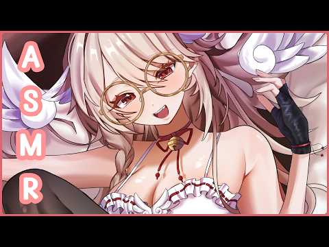 [ASMR ໒꒱] government mandated ear examination ♡ (latex gloves, brushing, oil & lotion ear massage)