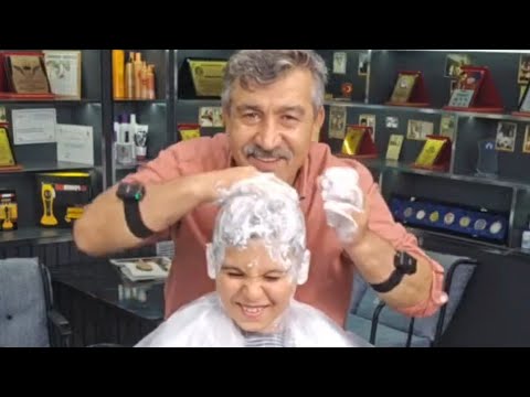 ASMR LIVE : HAIR CUT FOR MY GRANDSON