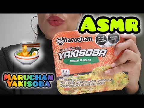 ASMR | YAKISOBA | MARUCHAN | #asmr #food