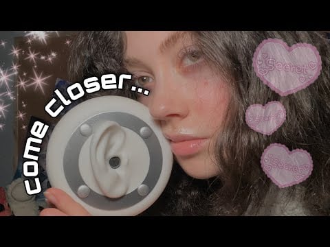 ASMR Ear to Ear Whispering (telling you a secret 🤭)