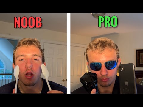 ASMR NOOB VS PRO VS HACKER