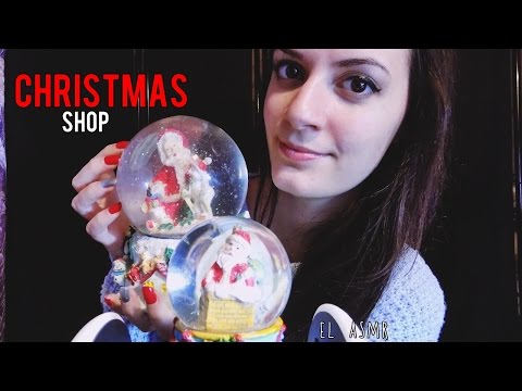 ★ASMR italiano★ Negozio di Natale❄| CHRISTMAS Shop Roleplay🎄 *3Dio* (soft spoken,tapping)