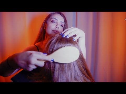 ASMR | Kafa Derisi Masajı & Saç Tarama 💆🏻‍♀️ | Derin Rahatlama | Yağmur Sesi🌧️ | Türkçe ASMR
