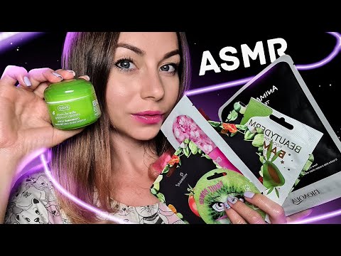 АСМР СПА МАССАЖ И МАСКИ ПЕРЕД СНОМ | ЧИСТКА ЛИЦА | ASMR FACE CLEANING | SPA MASSAGE &  MASKS