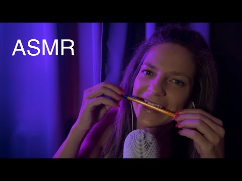 ASMR | Pen Nibbling