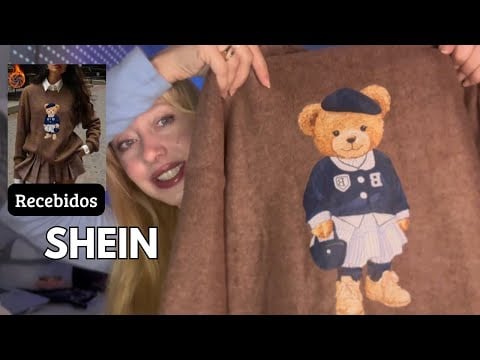 ASMR - Recebidos da SHEIN 