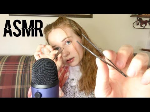 ASMR-Plucking away negativities