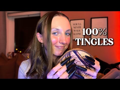 ASMR Tapping With Witches Fingers + Sensitive Whispers 