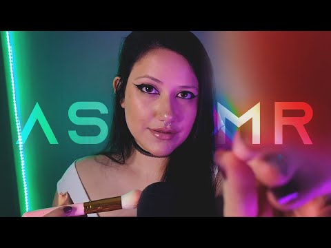 ASMR Soft Mic & Camera Brushing To Soothe Your Mind | Whispers, Blows & Rain 🌧️