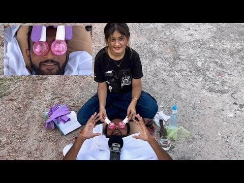 ASMR My Girl’friend Give Me Spa 🧖 