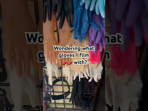 Wondering what gloves I film with? Let me show you… #latexgloves #rubbergloves #nurse