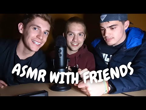 FRIENDS TRY ASMR (1,000 Subscriber Special)