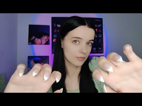 ASMR | Scratching & Raking Away Your Negativity (Personal Attention) 🩷