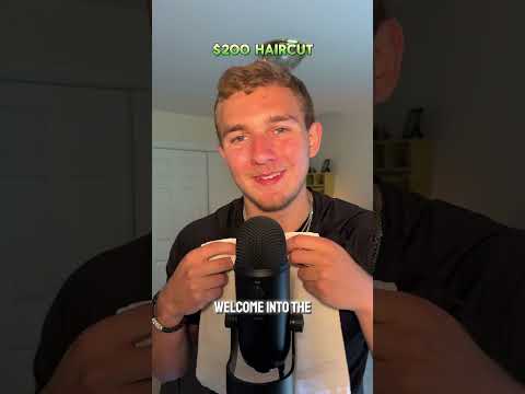 Asmr haircut