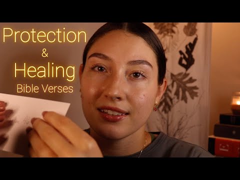 Christian ASMR ✶ Bible Verses for Healing & Protection + A Prayer 🙏✶