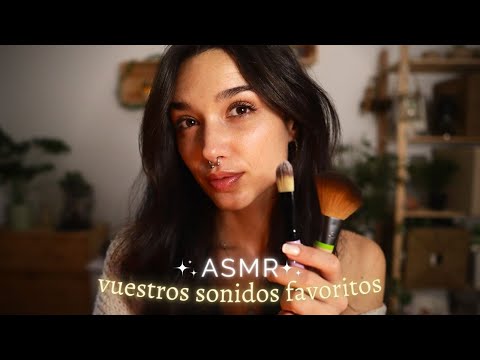 ASMR vuestros sonidos favoritos | Tapping, scratching, focus on me...