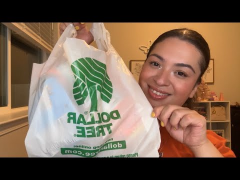 ASMR| Dollar tree haul 🛍️🌳- soft spoken