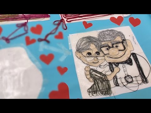 valentines doodle pulling ASMR so satisfying, you will fall asleep 😴❤️